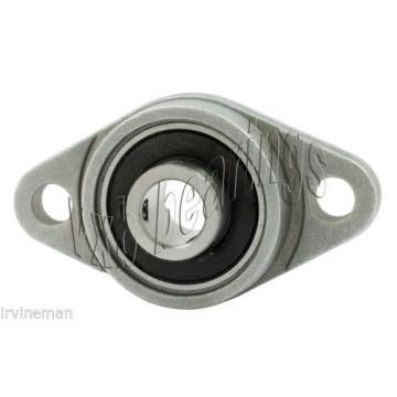 RCSMRFZ-25mmL Bearing Flange Insulated Pressed Steel 2 Bolt 25mm Rolling