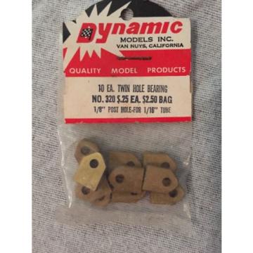 NOS Slot Car Dynamic Models Twin Hole Bearing #320