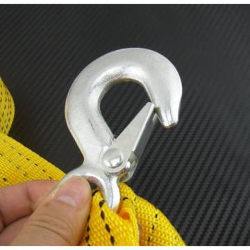 Durable Heavy Duty Car Tow Pulling Strap Nylon Rope Bearing 3 Ton For Mitsubishi