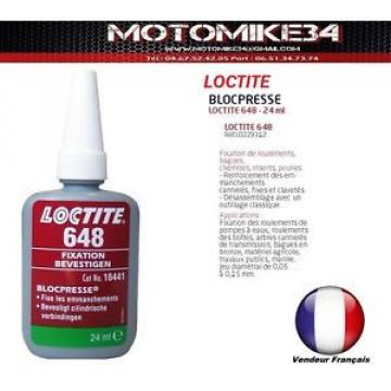 LOCTITE Glue ROLLING BLOCK PRESS Fixed bearings 648 24 ml car / moto