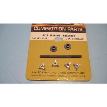 1/24 cox slot car 1/32 unused axle bearings , 4 knock offs &amp; 1 axle