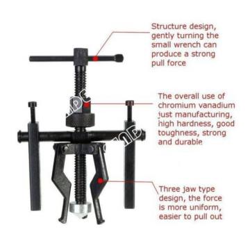 3 Jaws Pilot Bearing Puller Bushing Gear Extractor Installation Removing Tool