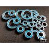 (Blue)Rubber Sealed Bearing Tamiya WILD WILLY 2 58242 RC Car SDA #5 small image