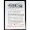 1911 OLD MAGAZINE PRINT AD, NON-GRAN MOTOR CAR ENGINE BEARINGS, AMERICAN BRONZE!