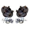 Trailer Hubs (PAIR) FORD 5 stud w/ FORD bearings. Caravan Camper Box Car #5 small image