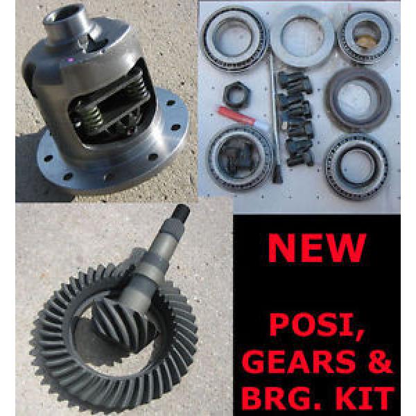 GM 8.875&#034; 12-Bolt Chevy CAR - 3.55 Ring &amp; Pinion - 30 Spline Posi - Bearing PKG #5 image