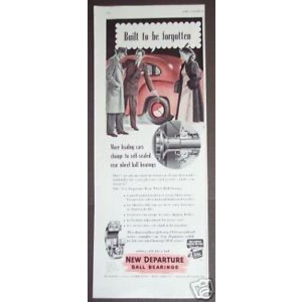 1948 NEW DEPARTURE Ball Bearings car parts Original ad #5 image