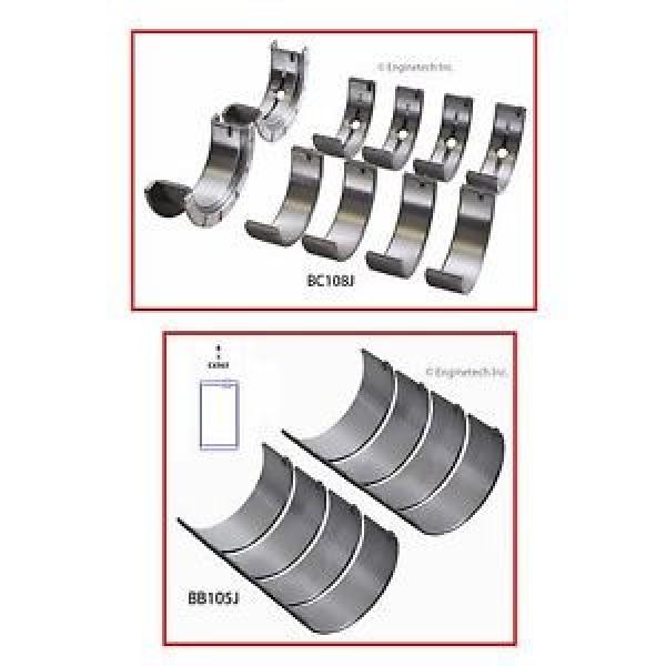 CHEVY GM SATURN CAR 2002-2011 134 2.2L DOHC L4 ECOTEC 16V MAIN &amp; ROD BEARINGS #5 image