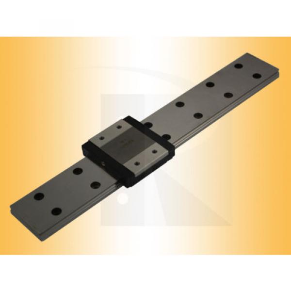 Miniature Linear guide - Recirculating ball bearing guide - MR09-WN rail + car) #4 image