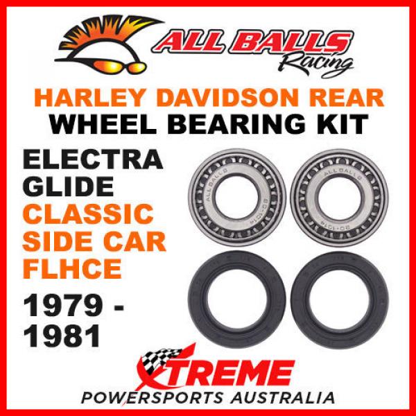 25-1002 HD Electra Glide Classic Side Car FLHCE 1979-1981 Rear Wheel Bearing Kit #4 image