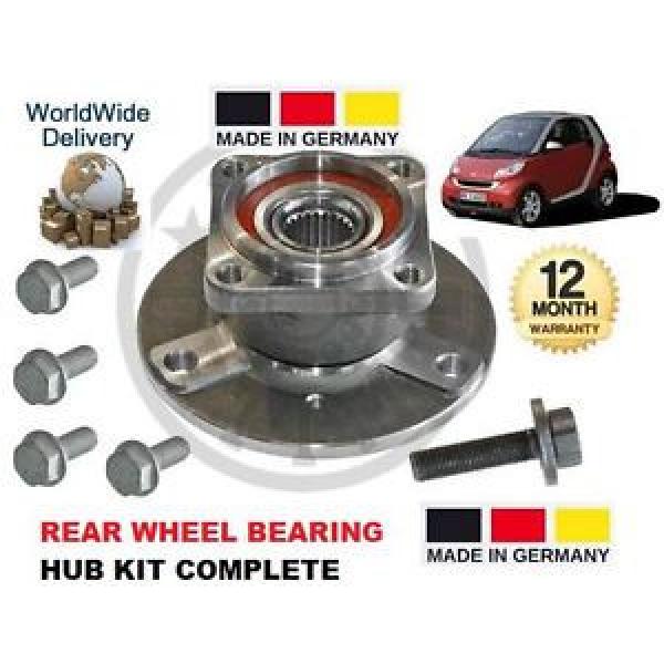 FOR SMART CAR 0.6i Turbo 0.7i T 0.8D FORTWO ROADSTER REAR WHEEL BEARING HUB KIT #5 image