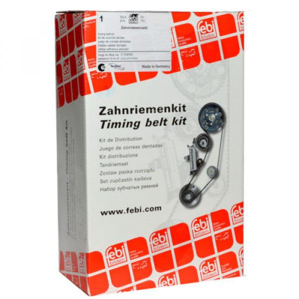 Zahnriemensatz FEBI + GK Wasserpumpe -VOLVO C30, S 40 II(MS), V 50(MW), S 60(d5) #4 image